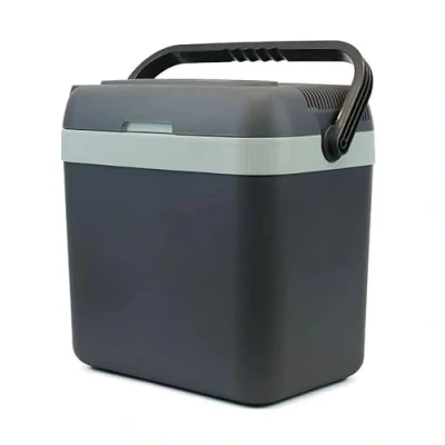 Image of Leisurewize Portable Electric Cool/Warm Box For Drinks and Food 12V DC &amp; 240V AC Adapter Festival Camping Beach Travel Picnic BBQ Cooler (32 Litre)