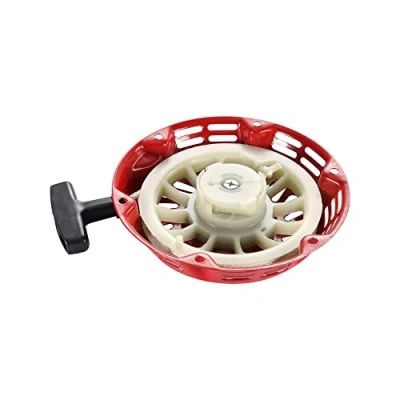 Image of WOOSTAR Recoil Pull Starter Replacement for GX160 GX200 Generator 168F 5.5HP 6.5HP Engine Lawn Mower Red