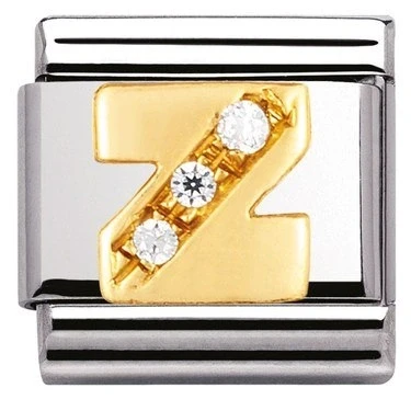 Image of Nomination Letter Z Charm Stainless Steel