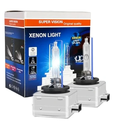 Image of SOCAL LED 2x D1S HID Bulbs 35W AC OEM Xenon Headlight Direct Replacement 8000K Iceberg Blue