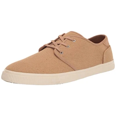 Image of TOMS Men&#039;s Carlo Sneaker, Dark Brown, 10 UK