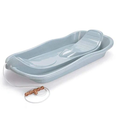 Image of Dantoy 6762 BIO Bobsled Sledge for Kids Eco Conscious Dust Blue