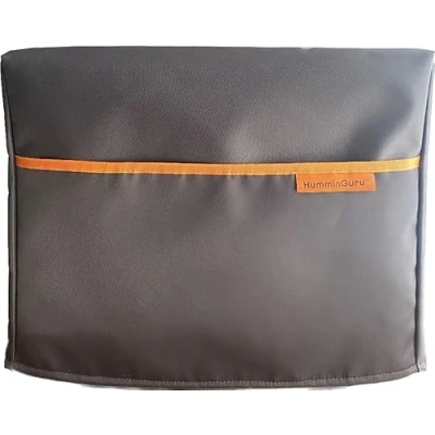 Image of HumminGuru Premium Dust Cover with Front Pocket for Ultrasonic Vinyl Record Cleaner(HG01) Store 7/10 Adapters, Cleaning Kit, and The Manual Instruction etc. (Premium Cover)