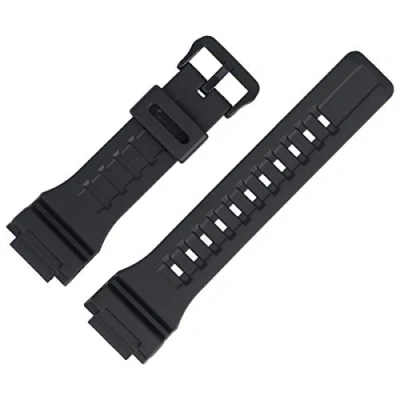 Image of Casio W 735H Watch Strap 28 mm Plastic Black