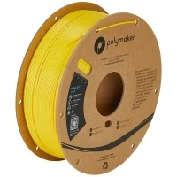 Image of Polymaker ASA Filament 1.75mm Yellow ASA, 1kg Heat Resistant Weather 1.75 Cardboard Spool PolyLite 3D Printer Yellow, Perfect for Printing Outdoor Functional Parts