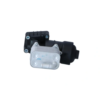 Image of 03L115389E, 03L115389J oil cooler NRF 31838 Air cooled with filter AUDI: A6 C7 Saloon, Avant