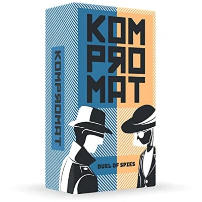 Image of Helvetiq Kompromat Card Game Ages 8+ 2 Players 30 Minutes Playing Time