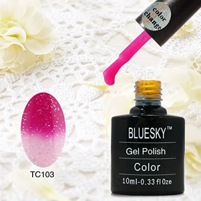 Image of Bluesky UV LED Gel Soak Off Nail Polish Number TC103