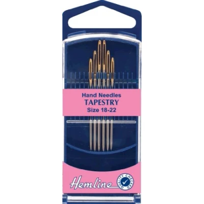 Image of Hemline Premium Hand Needles Tapestry Size 18 22 H283G.1822