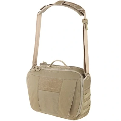 Image of Maxpedition Unisex Skyvale Shoulder Bag, unisex_adult, Cross Body, SKYTAN, tan, standard size