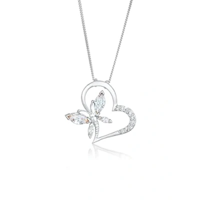 Image of Elli Necklace Smiley Icon Emoji 925 Sterling Silver