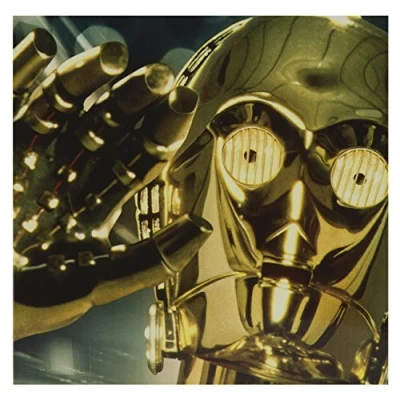 Image of Hallmark Contemporary Star Wars C 3PO Card Medium Square