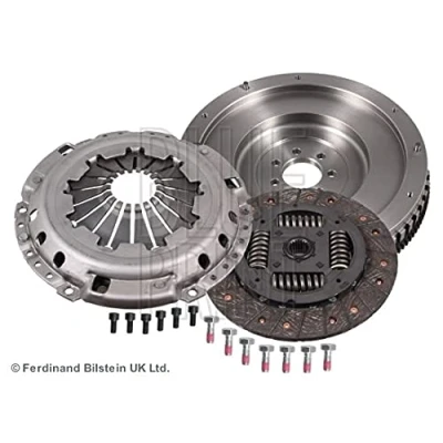 Image of 7701472768, 7701474136, 8200113302, 8200143210 Clutch BLUE PRINT ADR163014 three piece with synthetic grease flywheel, bolts/screws 228mm