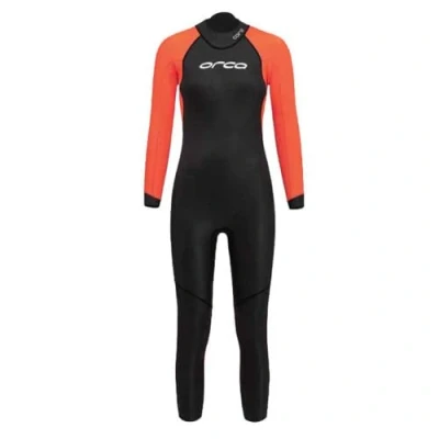 Image of ORCA Womens Openwater Core Wetsuit Black Hi Vis Thermal Warm Heat Layer Layers Easy Stretch Lightweight