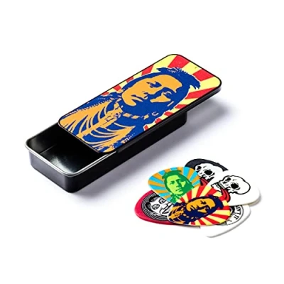 Image of Jim Dunlop JVHPT02H John Van Hamersveld Johnny Face Heavy Pick Tin