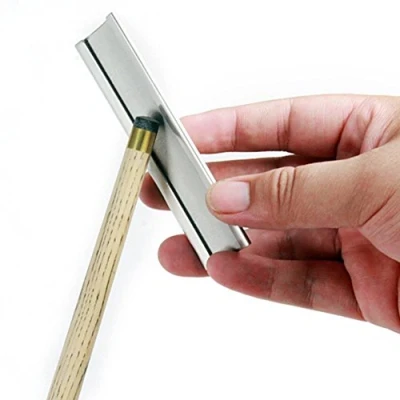 Image of NewShot Metal Billiard Pool Cue Tip Trimmer/Scuffer/Sandpaper/Shaper Burnisher File Repair Tool
