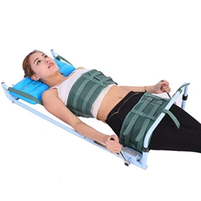 Image of Back Lumbar Traction Device for Bed, Home Use Cervical Spine Extension Stretcher Improve Posture Corrector Relieve and Fatigue