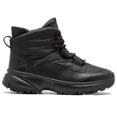 Image of Yose Puffer Lace Textile Synthetic Women&#039;s Ankle Boots