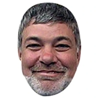 Image of FoxyPrinting Matthew Kelly Celebrity Cardboard Party Face Mask Fancy Dress