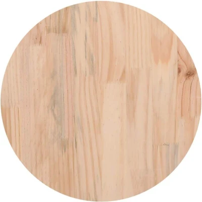 Image of vidaXL Table Top Ø30x2.5 cm Solid Wood Pine