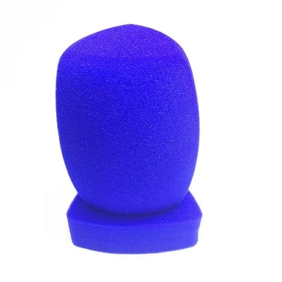 Image of TV Microphone Windscreen Interview Mic Handheld Windshield large Cover Customized Sponge For Stations Reporters