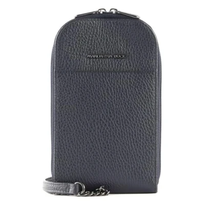 Image of Mandarina Duck Women&#039;s Mellow Leather Vertical Holder, Dress Blue24, Taglia Unica