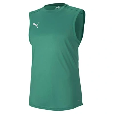 Image of PUMA Teamfinal 21 Training Jersey Sl Men&#039;s T Shirt, Mens, Short0Sleeved 656483 05, Green, M