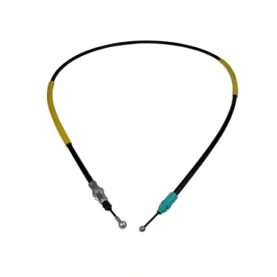 Image of 3653000QAC, 3653000QAD Brake Cable BLUE PRINT ADN146290 Right Rear 1598mm RENAULT: TRAFIC 2 Kasten, Bus, 2, VAUXHALL: Vivaro Van