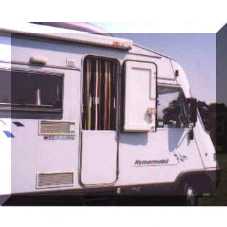 Image of Holland Plastics Original Brand Caravan/RV Door Curtain,Bug Blind,Fly Blind,Strip Blind Traditional Multi