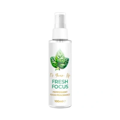 Image of Peppermint Room Spray, Natural, Fragrance Spray. a, Natural Air Freshener, Scent, that Provides Focus. Perfect, Spray Luxury. Freshener