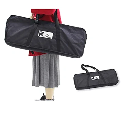 Image of CSBH Non Skid Threshold Ramp,Portable Aluminum Folding Wheelchair Ramp Storage Bag Convenience (Size : 4ft)