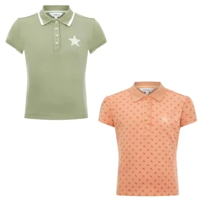 Image of LeMieux Mini Childrens Polo Shirt Fern 9 10 Years