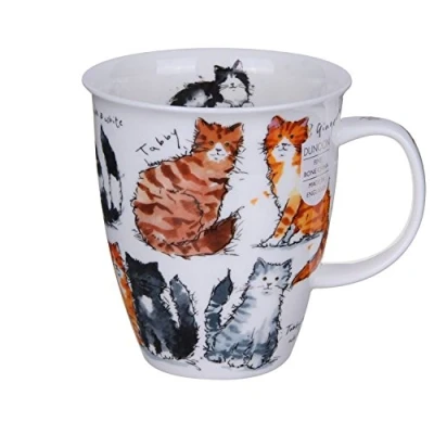 Image of Dunoon Nevis Messy Cats Mug