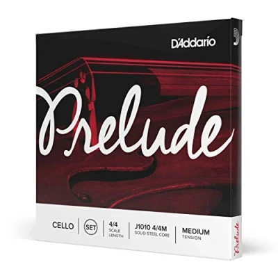 Image of D&#039;Addario J1010 4/4M Prelude 4/4 Scale Medium Tension Cello String Set