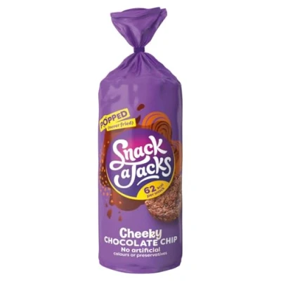 Image of Snack a Jacks Chocolate Chip 180g Pack of 2