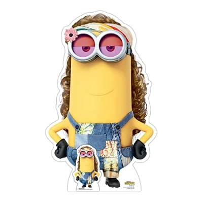 Image of Star Cutouts SC4090 Kevin Hippy Minions 2 Cardboard Cutout Birthdays Gifts Decorations, Large