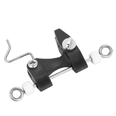 Image of Trolling Clip, BlackKayak Boat Clips Adjustable Tension Outrigger Gear Downrigger Release Clip for Boating Fishing