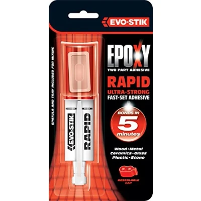 Image of Evo stik Epoxy Rapid 25ml Syringe 30613670
