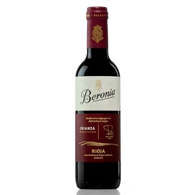 Image of Beronia Rioja Crianza Spanish Red Wine, Half Bottle, 37.5 cl