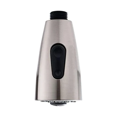 Image of DuranRyan Kitchen Faucet Sprayer Head 3 Function Nozzle Spout G1/2 Connector Pull Down Out Tap Hose Filter Sink Spray Replacement Part Brushed Nickel Black
