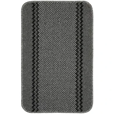 Image of William Armes Limited Kilkis Hardwearing Polypropylene Mat Stain &amp; Slip Resistant Washable Doormat 100cm x 67cm (Charcoal)