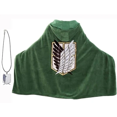Image of FUJIAXIANG attack aot on titan erwin cosplay blanket Official License