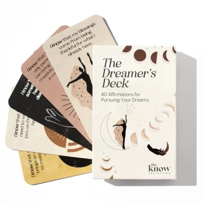 Image of I Know Collection Affirmation Cards Positive Affirmations with Self Empowering Quotes Motivational for Women and Men Encouragement Thinking, Mindfulness 40