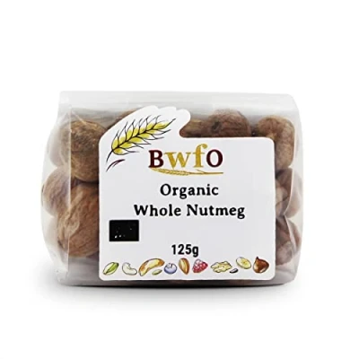 Image of Organic Nutmeg Whole 125g (BWFO)