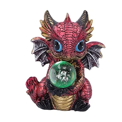Image of Nemesis Now Orb Glow 10.8cm, Red