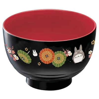 Image of Studio Ghibli My Neighbor Totoro Totoro, Skater Traditional Japanese Lacquer Ware Small Bowl