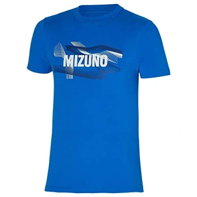 Image of Mizuno Men&#039;s Graphic Tee Training, Peace Blue, M