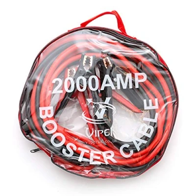 Image of ViPER Jump Leads 3000 amps/Booster Cables Accessories Battery 5m Car Van Truck (2000 AMP)