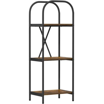 Image of vidaXL Bookshelf Smoked oak 40 x 30 109 cm Engineered wood