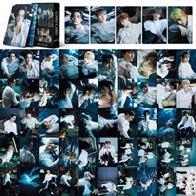 Image of Enhypen Lomo 55pcs Photo Cards Mini Dark BLOOD Album New Set Photocards for Fans